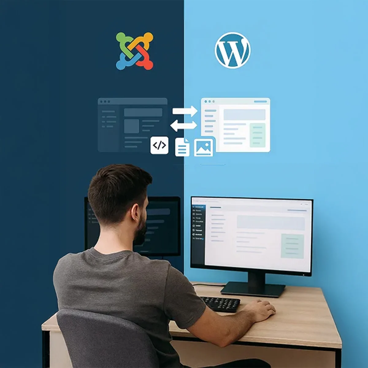 Joomla to WordPress migration